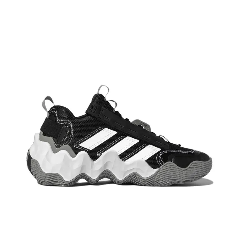 Adidas Exhibit B Wear resistant Non Slip Black Gray-1