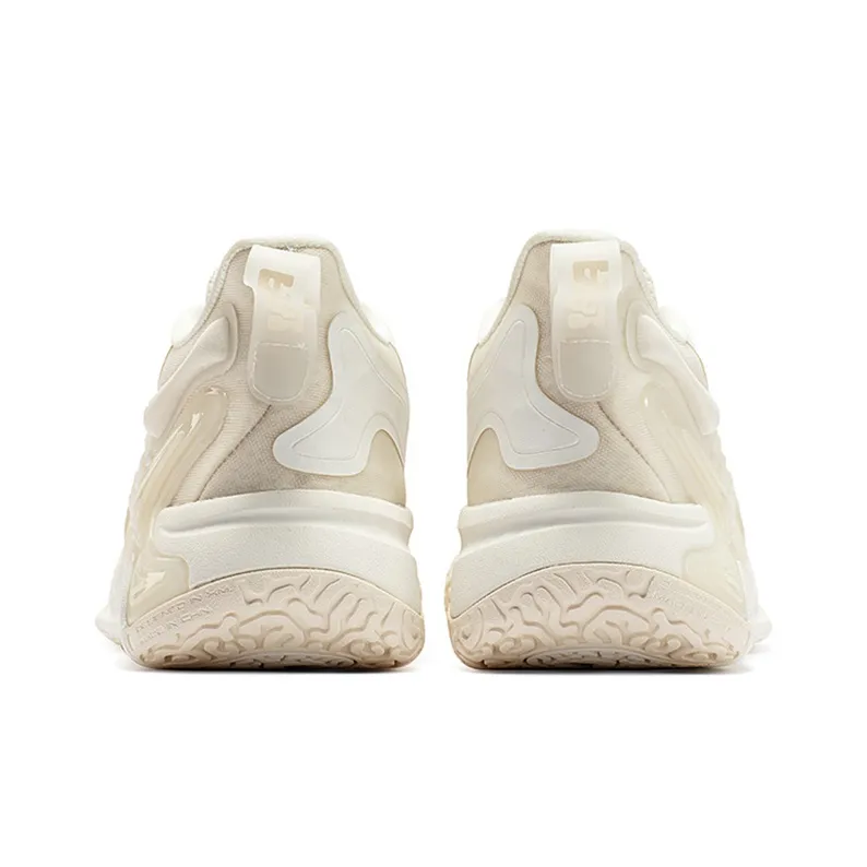 361° LAVA 2.0 Milk Cap Wear Resistant Slip Resistant Low Top Performance Basketball Shoes Men's Beige-3