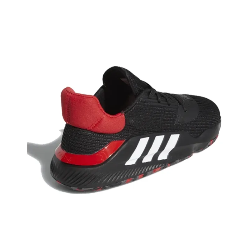 Adidas Pro Bounce 2019 Low 'Black Scarlet'-2