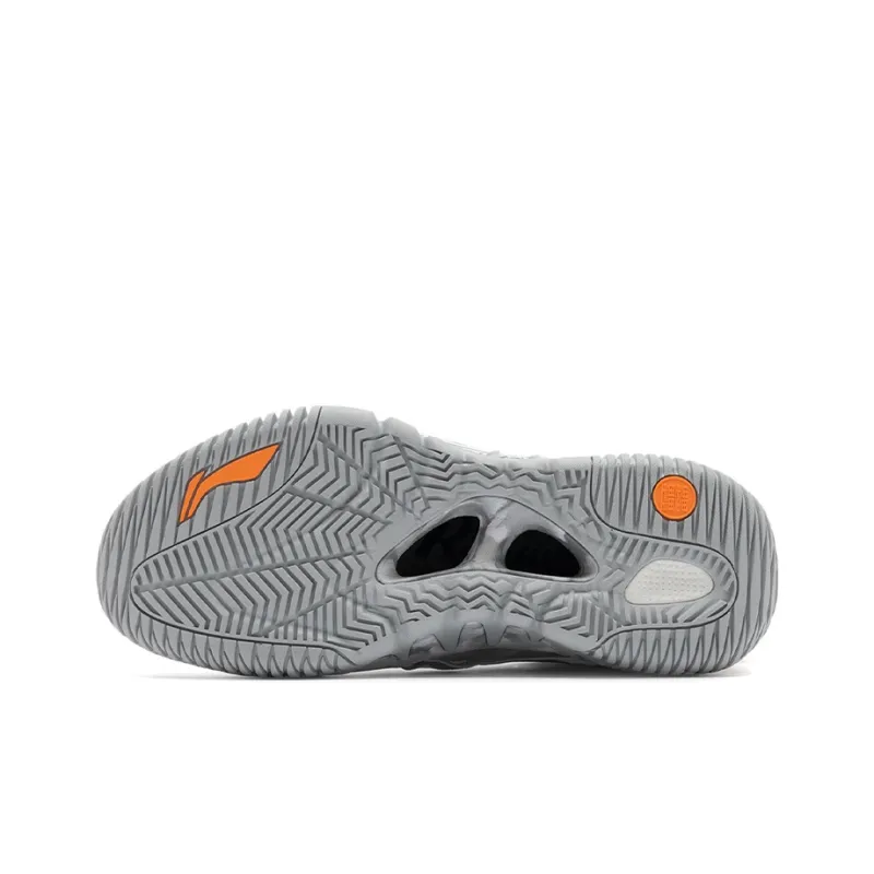 Aape X LINING Badfive 2 Low Basketball Shoes Men High Top Ice Gray/Cool Gray-2