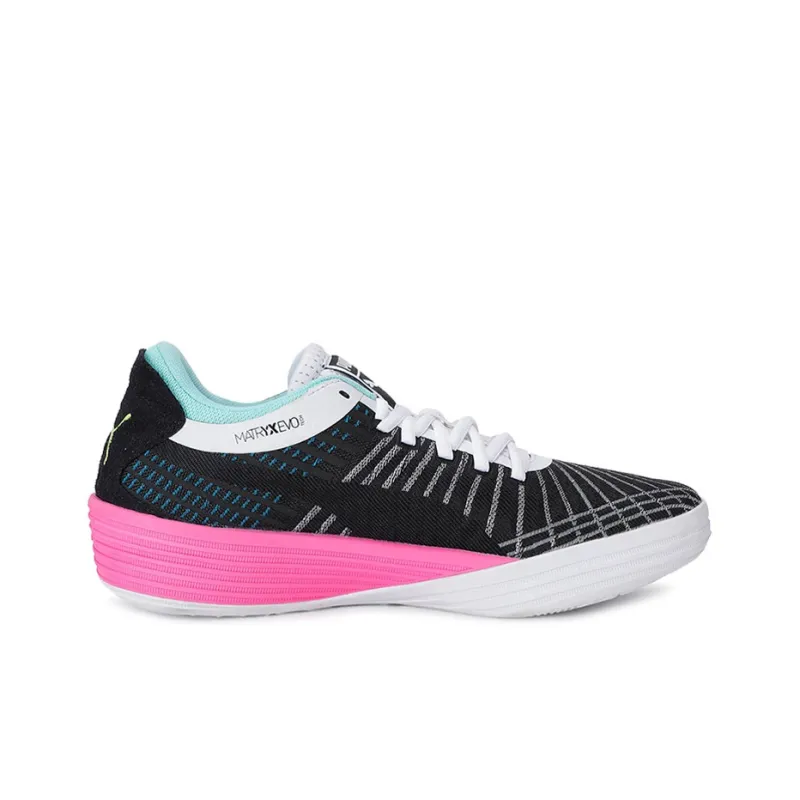 PUMA Clyde All Pro Black Luminous Pink-1