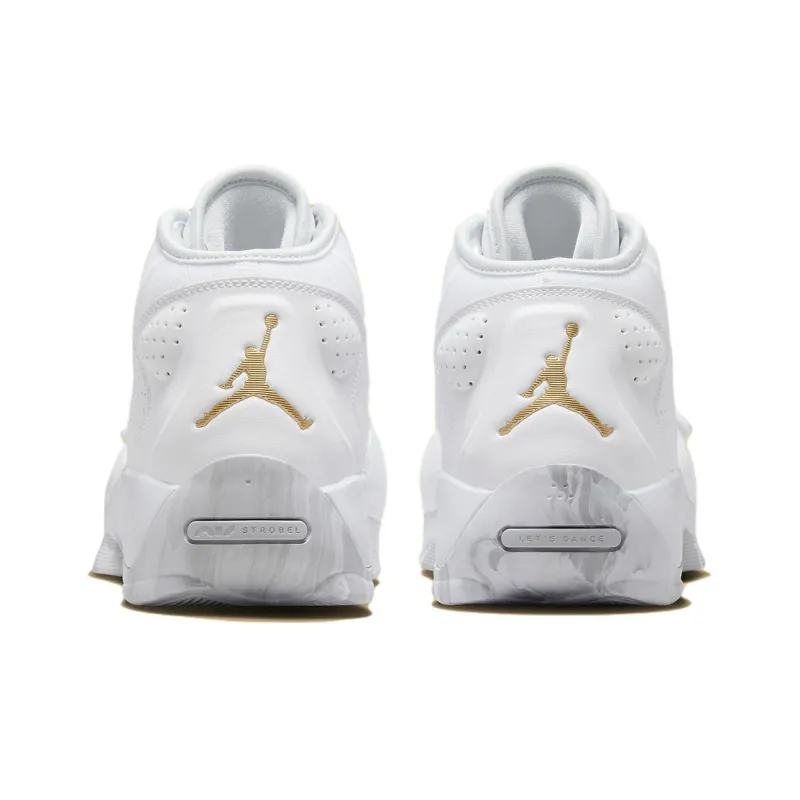 Jordan Zion 2 White Metallic Gold-4