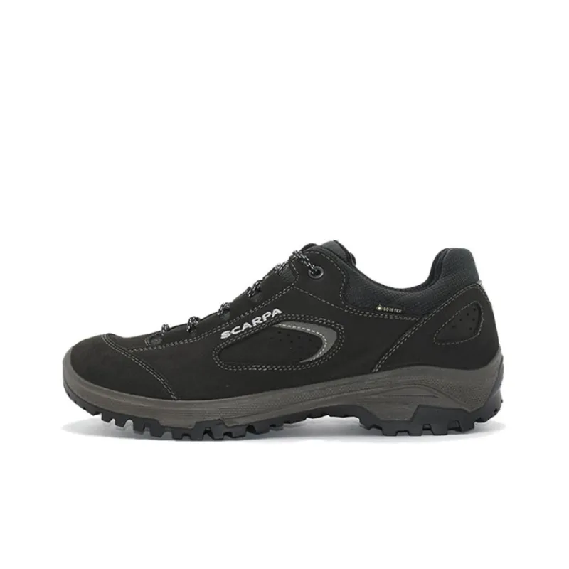 SCARPA Stratos Anti-Slip Wear-Resistant Low-Top Outdoor Shoes Men's Dark Gray-0