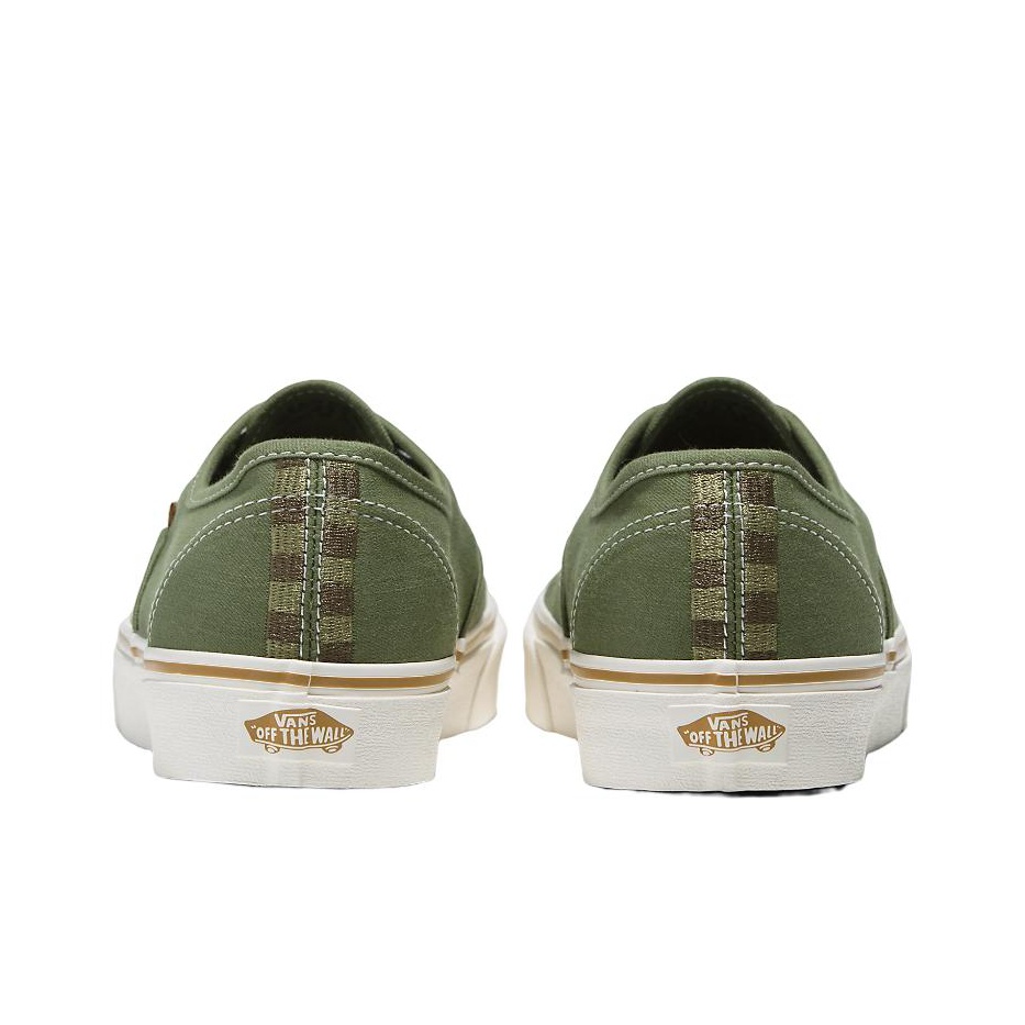 Authentic Vans 'Embroidered Check - Loden Green' US M 9.5