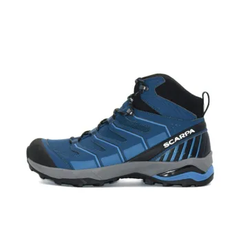 SCARPA Maverick Ranger Anti-Slip Wear-Resistant High-Top Outdoor Shoes Men's Blue