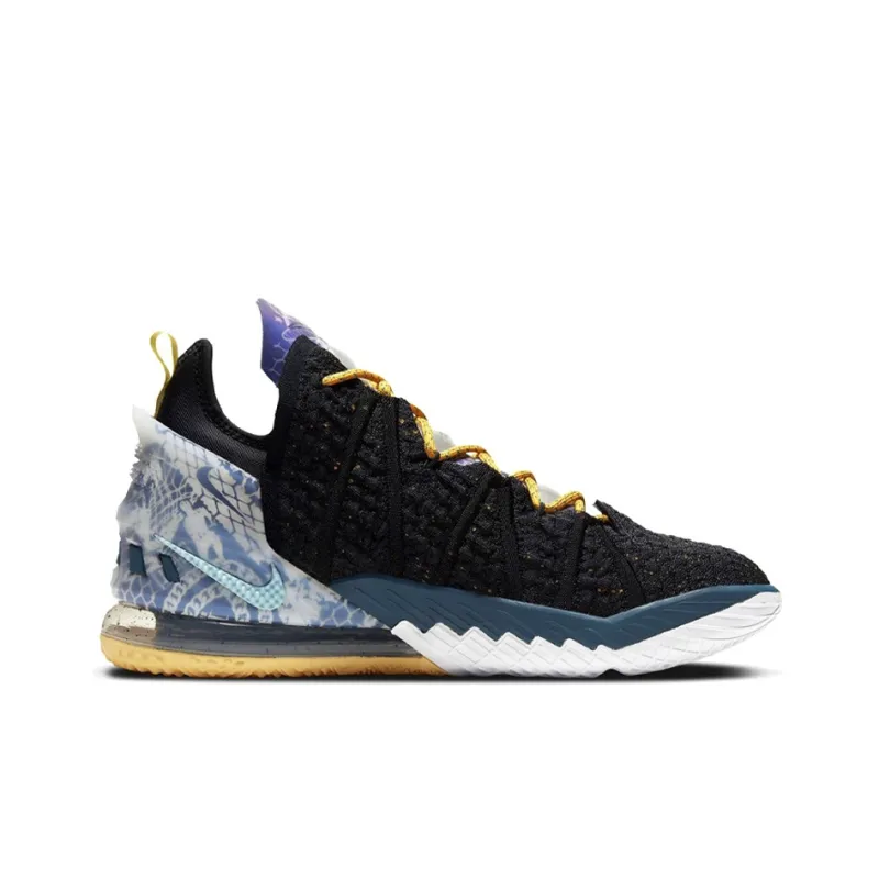 Nike LeBron 18 'James Gang Black'-1
