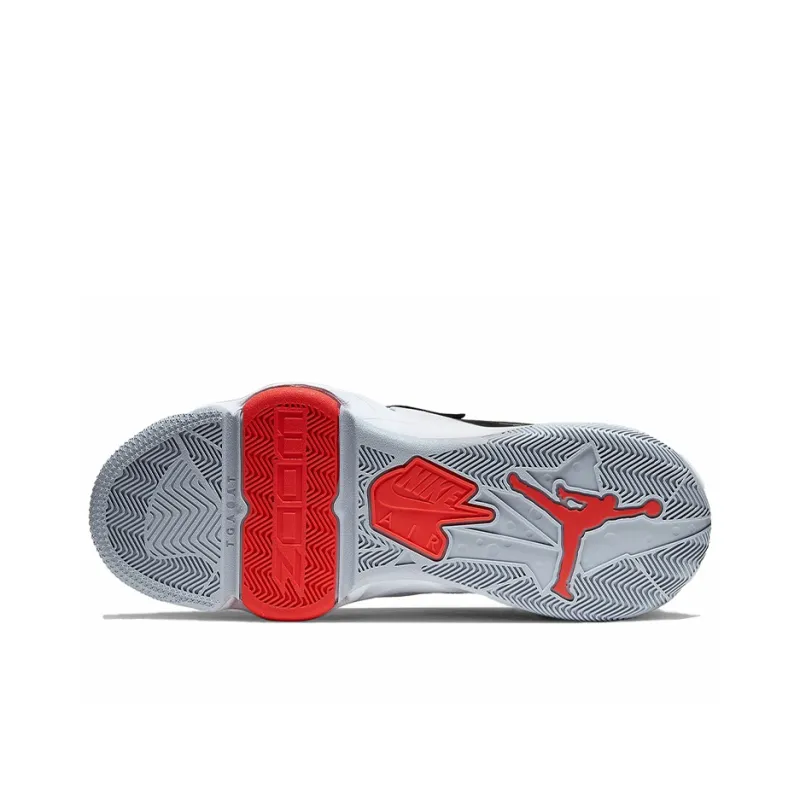 Jordan Zoom 92 Dark Smoke Grey Gym Red-5