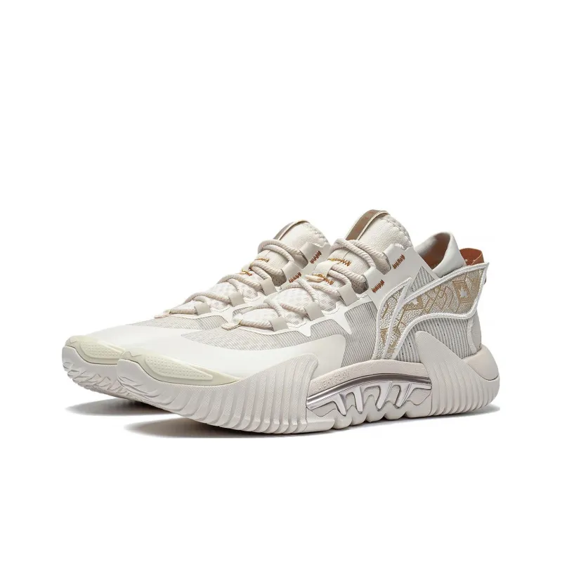 LINING Badfive 2 Low Basketball Shoes Men Low Top Gray-2
