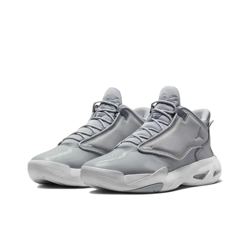 Jordan Max Aura 4 Cool Grey White-2