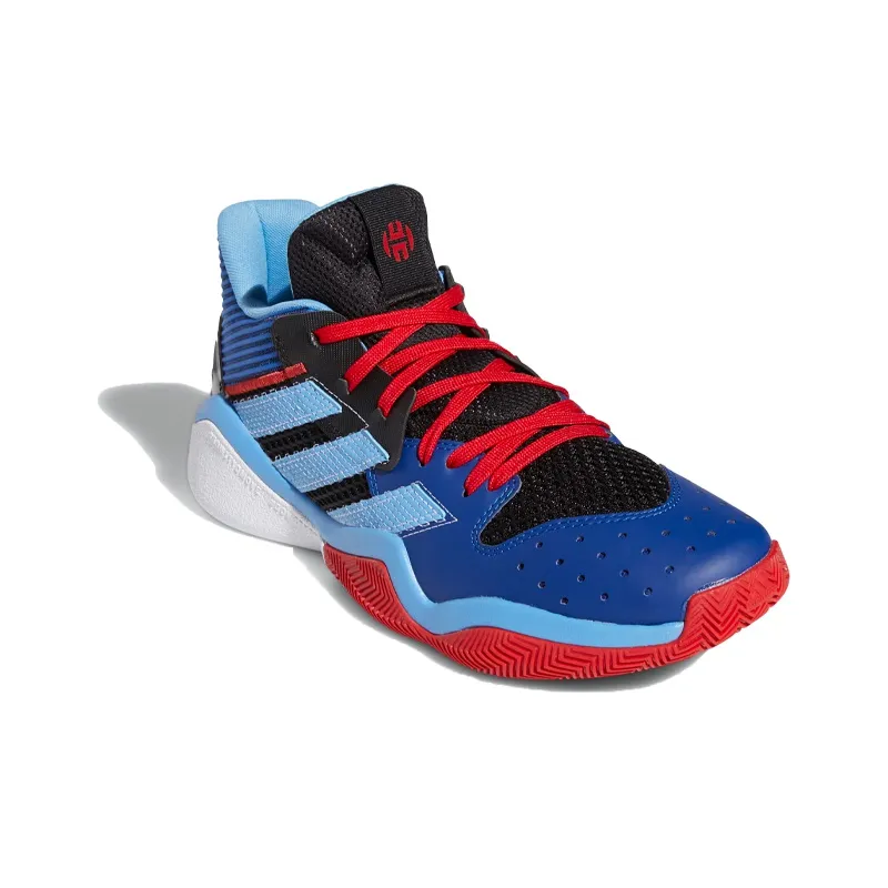 Adidas Harden Stepback Collegiate Royal Red-2