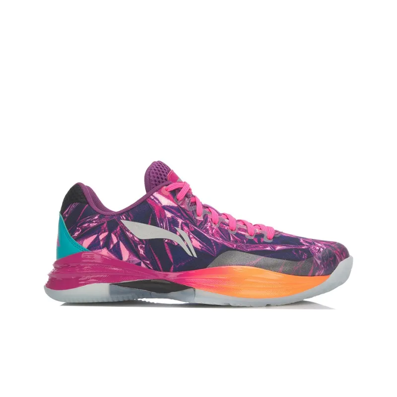 LiNing Night Stalker Cushioning Anti Slip And Wear Resistant Breathable Coverage Low Top Basketball Shoes Men's-1