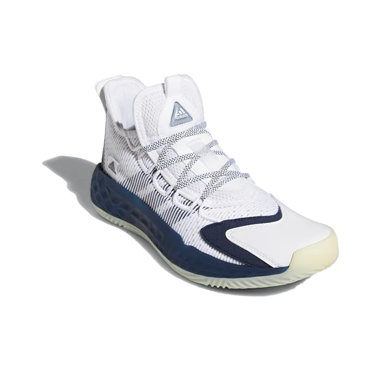 Adidas Pro Boost Low 'White Navy'-2