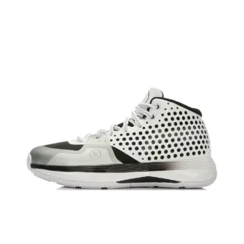 LiNing Wade ALLDAY All Day Cushioning Mid Top Basketball Shoes Unisex Black White