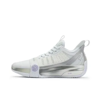 361° Chan 3 Pro Basketball Shoes Men Mid Top White/Blue