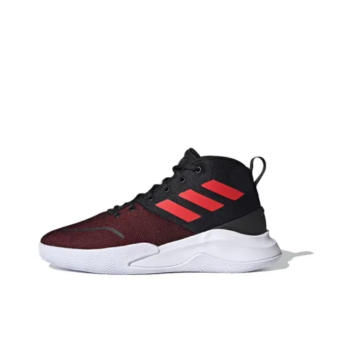 Adidas Own The Game 'Black Vivid Red'