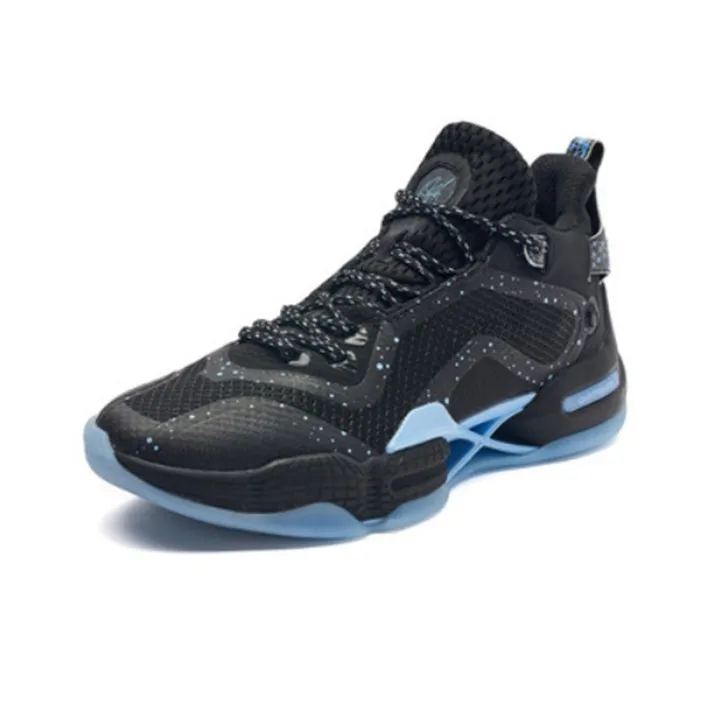 361° AG2 X Basketball Shoes Men Mid Top Black/Blue-1