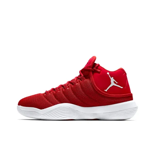 Jordan Super.Fly 2017 Basketball Shoes Unisex Mid-Top Red/White