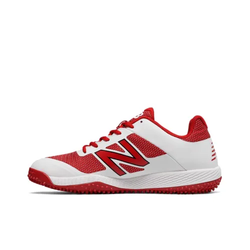 New Balance 4040 V4 Basketball Shoes Men Low-Top Red/White