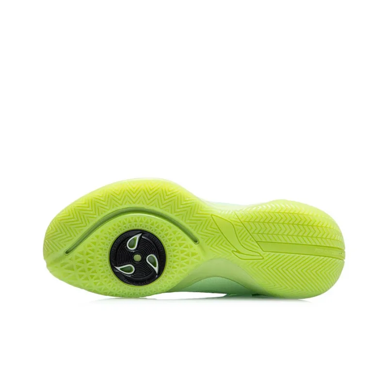 LiNing Sprint SE Cushioning Mid Top Performance Basketball Shoes Men's New Leaf Green-3