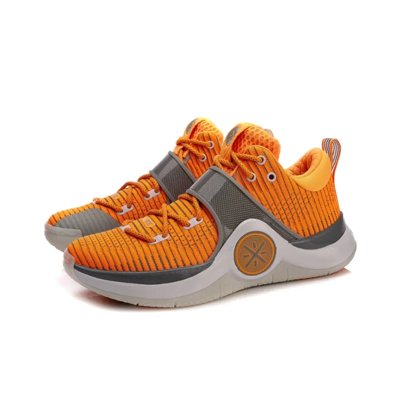 LiNing WOW 6 Way Of Wade 6 Energy Low Top Basketball Shoes Men's Orange-2