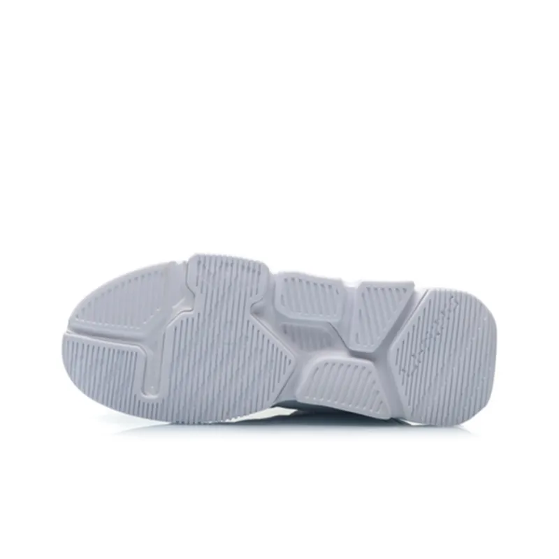 LINING Hanjia Basketball Shoes Men Mid Top White-4