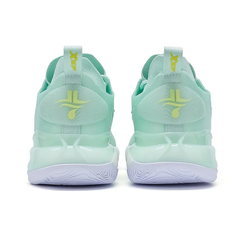 XTEP Jeremy Lin 2 JLIN2 S Mid Top Performance Basketball Shoes Men's Shadow Green Summer-4