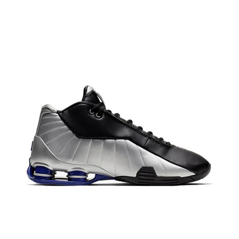 Nike Shox BB4 Black Silver Lapis-1