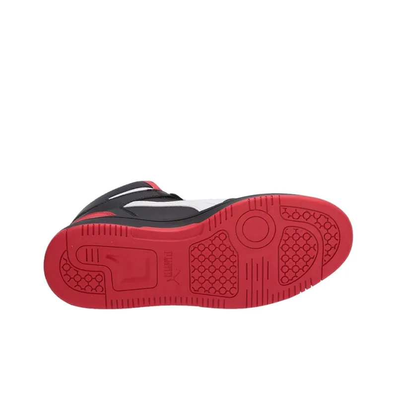 PUMA Rebound LayUp Sl 'Black High Risk Red'-3