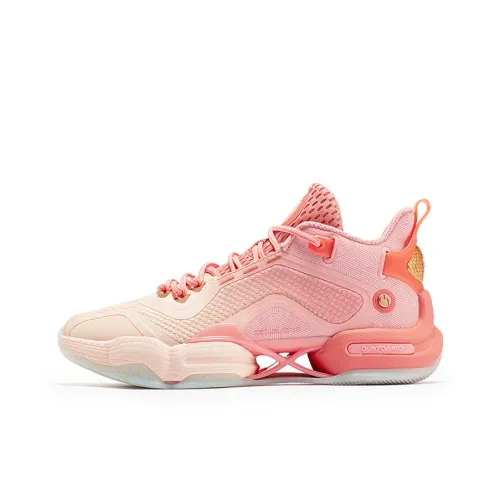 361° AG2 X Basketball Shoes Men Low-Top Soft Pink/Smoked Pink