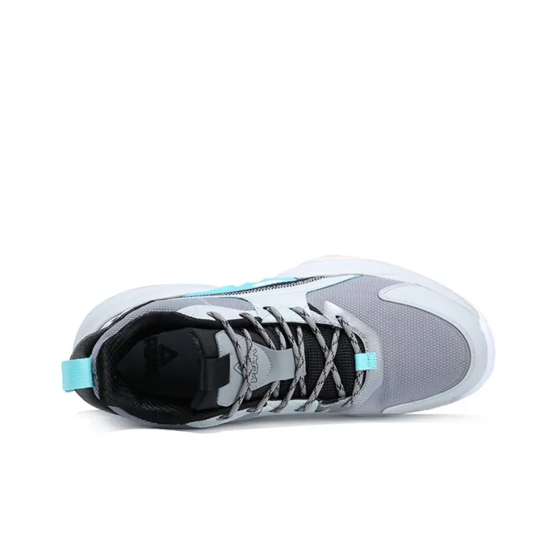 PEAK P MOTIVE Technology Slip Resistant, Abrasion Resistant, Lightweight Low Top Basketball Shoes Black Gray-3