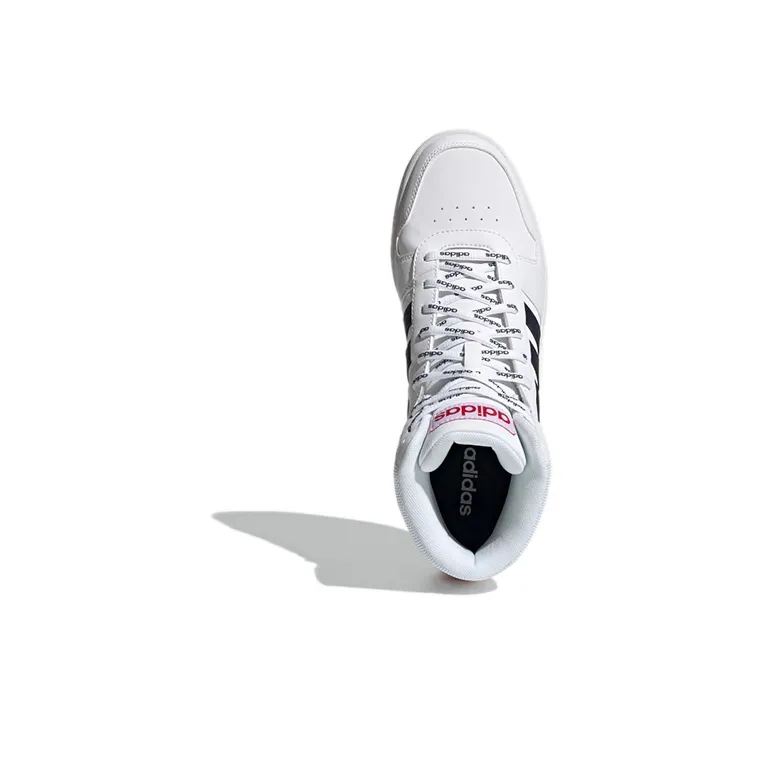 Adidas Hoops 2.0 Mid White Legend Ink-4