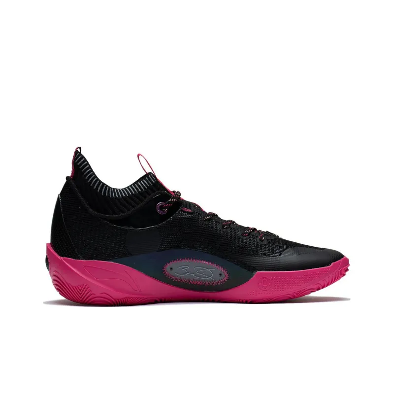 LiNing Wade 808 Ultra Sunrise Anti Slip And Wear Resistant Breathable Low Top Basketball Shoes Men's Black-1
