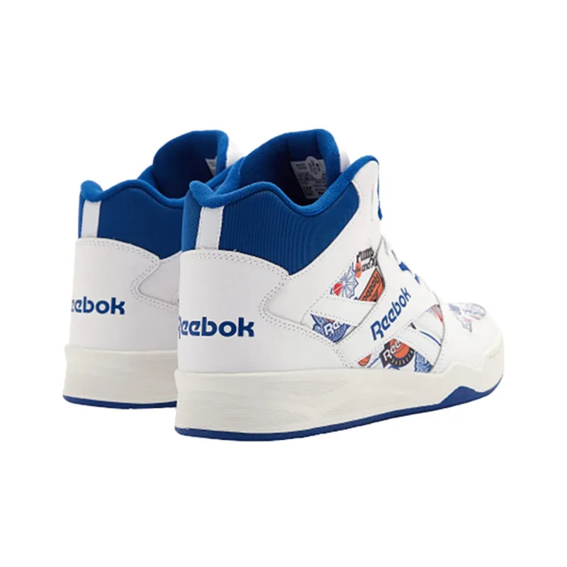 Reebok Royal BB4500 HI2 Sport Shoes White/Blue-3