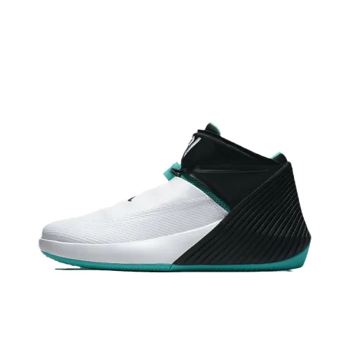 Jordan Why Not Zer0.1 Basketball Shoes Men Mid-Top White/Black/Blue