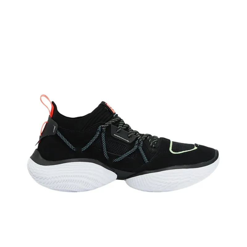 Under Armour Curry Flow Cozy 'Black Electric Tangerine'-1