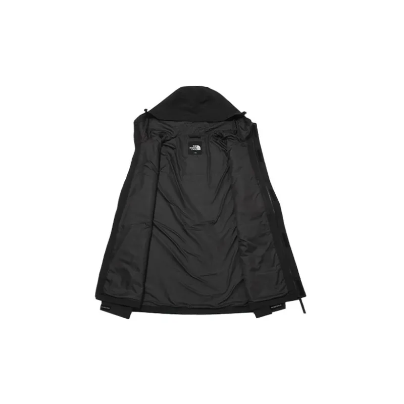 THE NORTH FACE Water Resistant Windbreaker Jacket Unisex Black-2