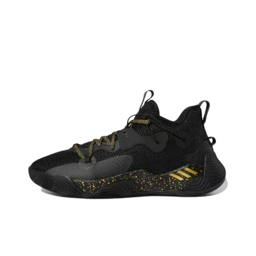 Adidas Harden Stepback 3 Black Gold Metallic