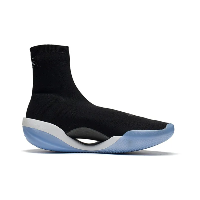 LINING WOW 9 Basketball Shoes Men High Top Black-1