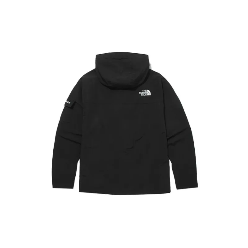 THE NORTH FACE Water Resistant Windbreaker Jacket Unisex Black-1