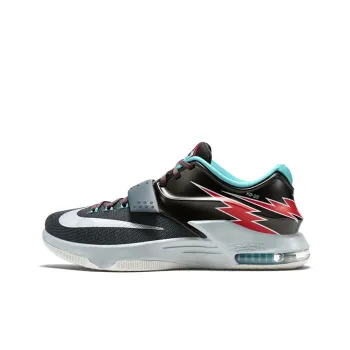 Nike KD 7 Non slip Lightweight Low Top Basketball Shoes Men's Black