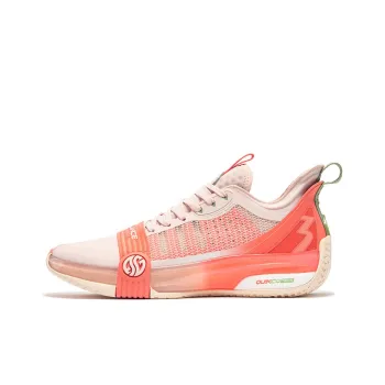 361° Chan 3 Pro Anti Slip Wear Resistant Low Top Basketball Shoes Men's Red