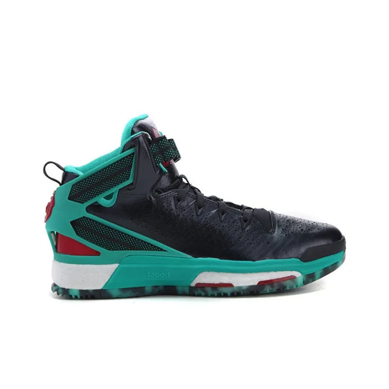 adidas D Rose 6 Black Green-1