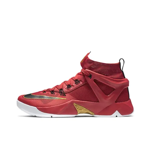 Nike Ambassador Basketball Shoes Men High-Top Red/White