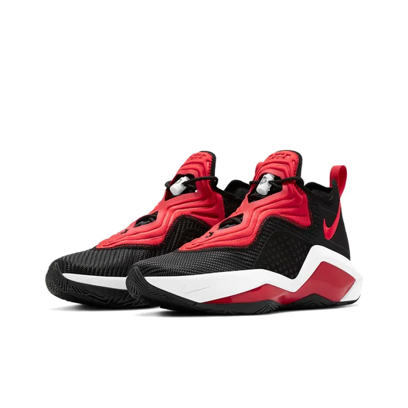 Nike LeBron Soldier 14 EP 'Black Red White'-2