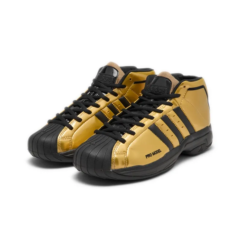 Adidas Pro Model 2G Gold Metallic-4