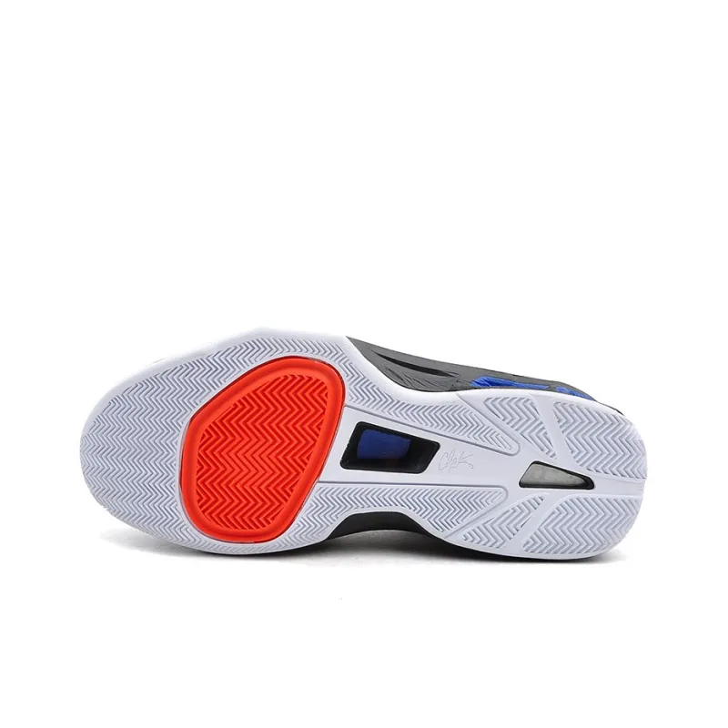 Jordan Melo M9 High-Top Performance Basketball Shoes Men's White Blue Black-4