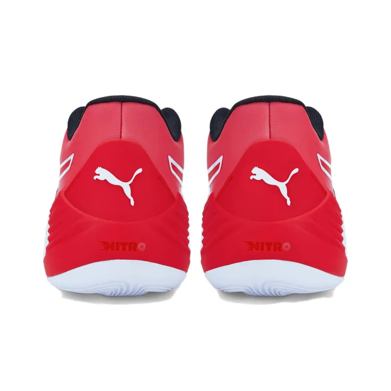 PUMA Fusion Nitro Team White High Risk Red-4