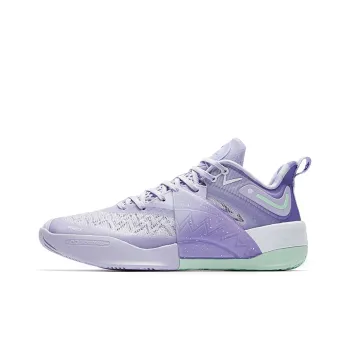 QIAODAN Poison Tooth PRO2.0SE Chi PRO Cushioning Anti Slip And Wear Resistant Low Top Basketball Shoes Men's Purple