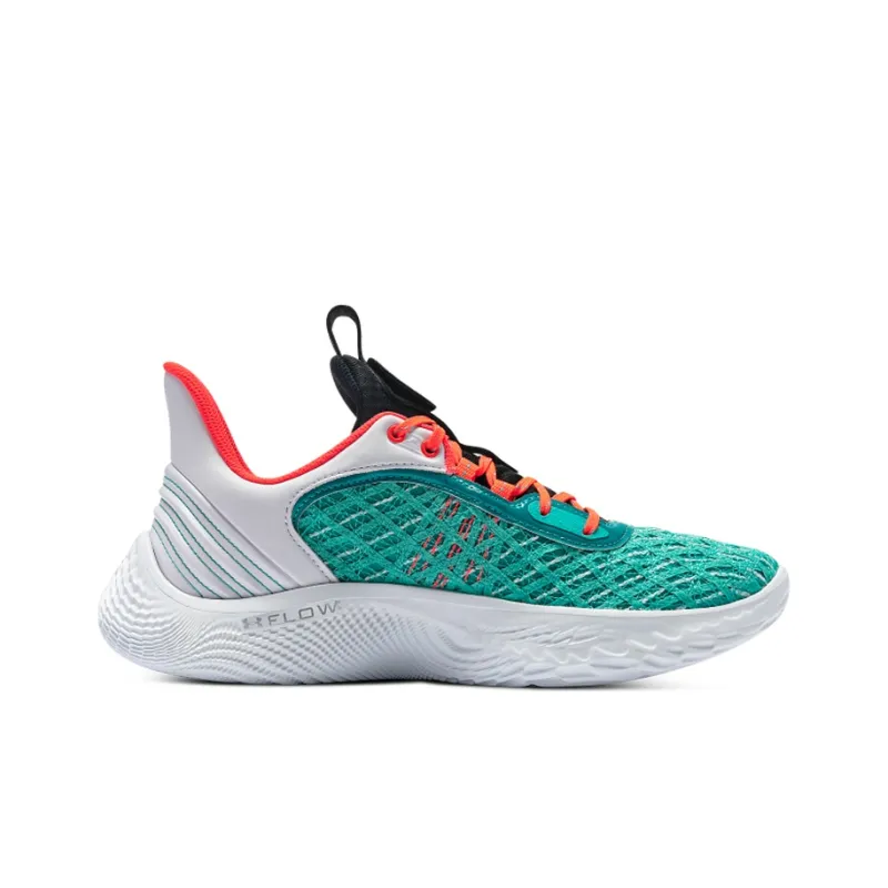 Under Armour Curry Flow 9 White Neptune-1