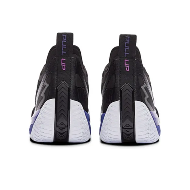 361° Chan 3 MOD Cushioning Anti-Slip And Wear-Resistant Mid-Top Performance Basketball Shoes Men's Black Purple-3